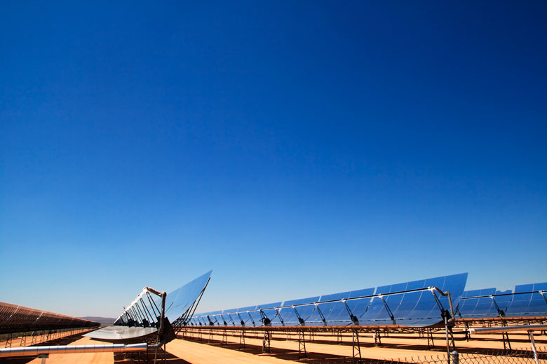 Concentrated solar power panels