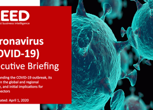 Coronavirus executive briefing from MEED