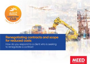 CONNECT SERIES: Renegotiating construction contracts